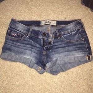hollister jean shorts